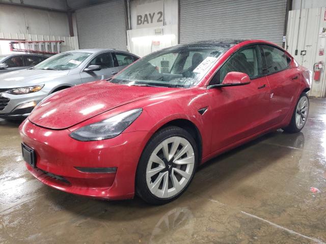  TESLA MODEL 3 2022 Czerwony