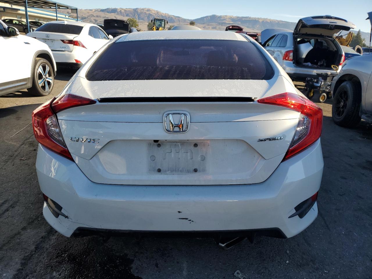 VIN 2HGFC2F83LH596801 2020 HONDA CIVIC no.6