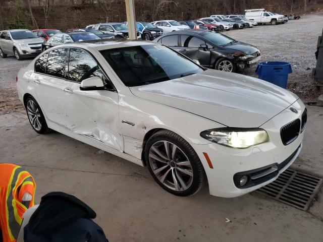  BMW 5 SERIES 2016 White