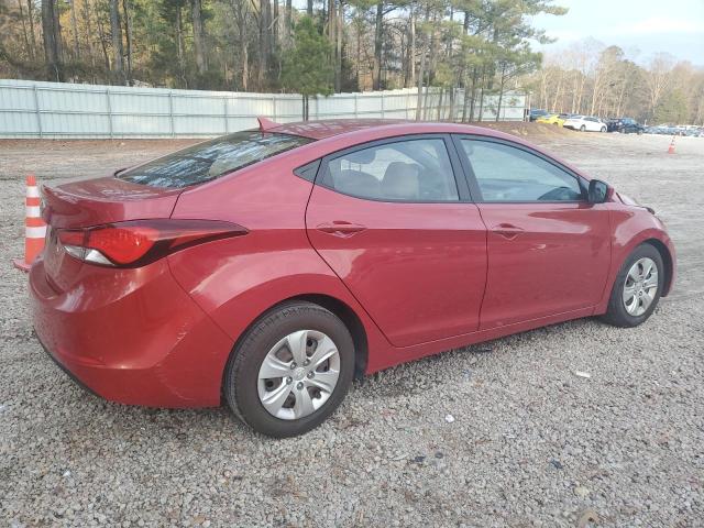  HYUNDAI ELANTRA 2016 Red