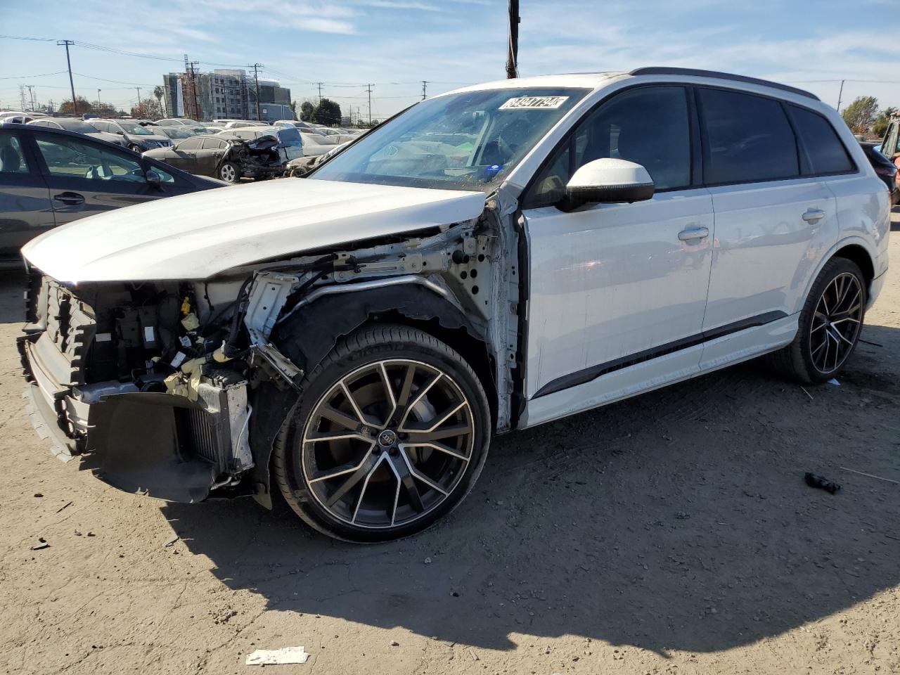 2021 Audi Q7 Prestige de vânzare în Los Angeles, CA - Front End