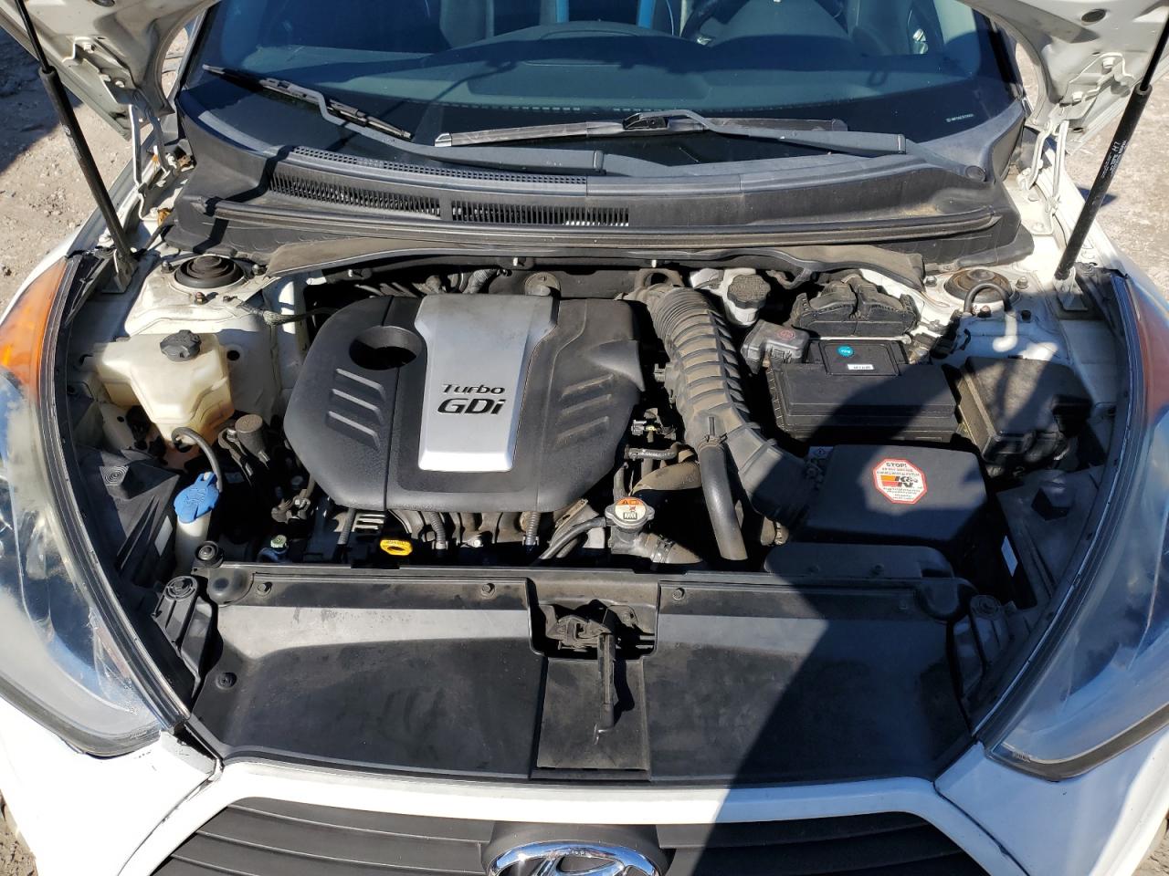 2014 Hyundai Veloster Turbo VIN: KMHTC6AE1EU190453 Lot: 84866584