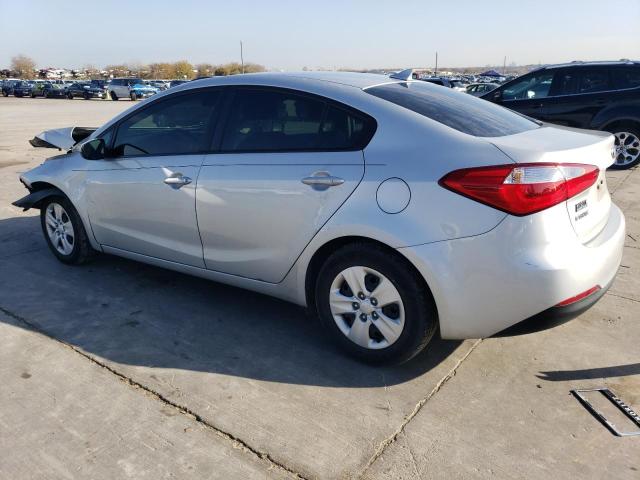  KIA FORTE 2016 Silver