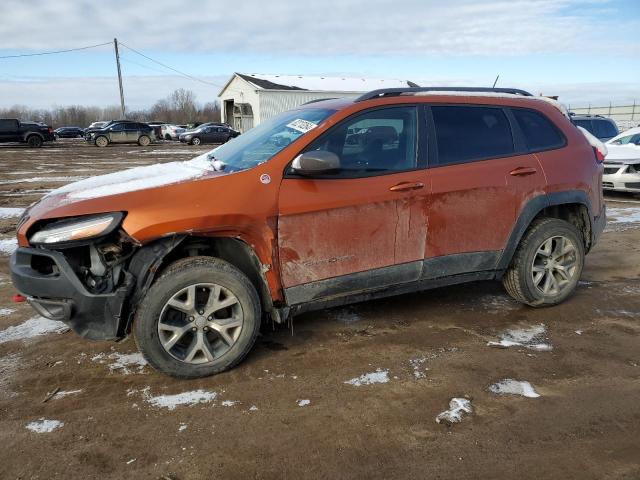 2015 Jeep Cherokee Trailhawk продається в Portland, MI - Front End