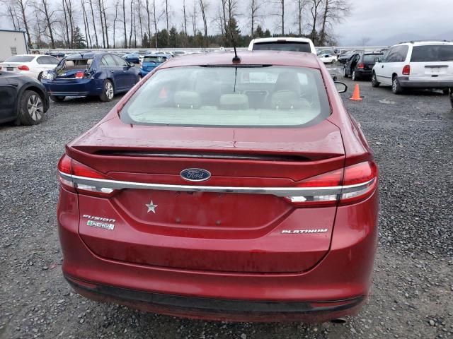  FORD FUSION 2017 Червоний