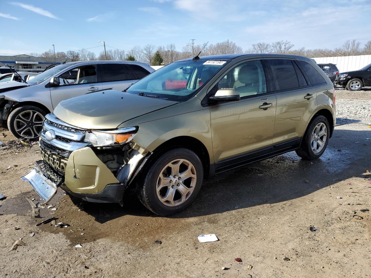 VIN 2FMDK3J9XDBC78902 2013 FORD EDGE no.1