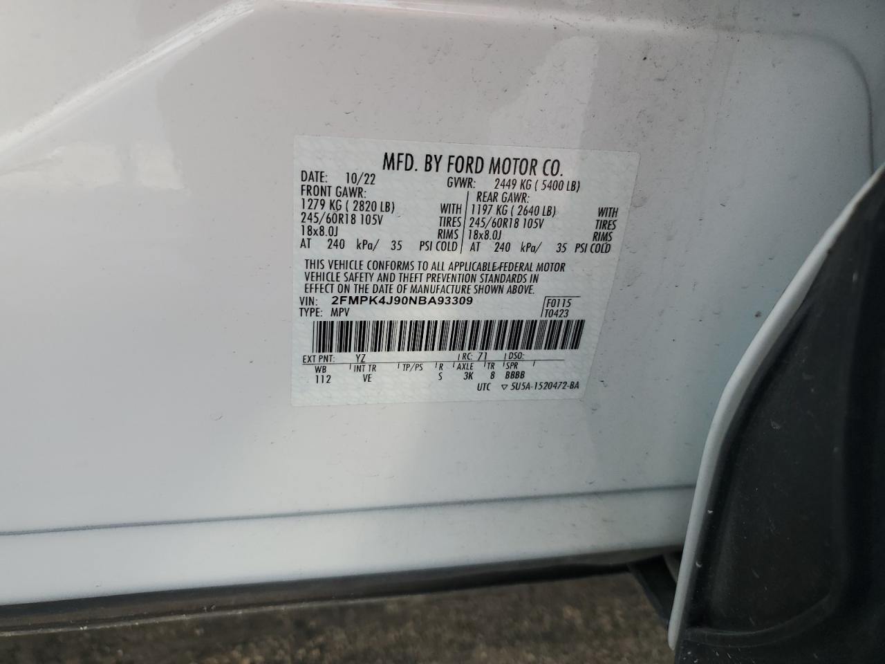 2022 Ford Edge - Image 12