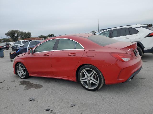 Sedans MERCEDES-BENZ CLA-CLASS 2014 Red