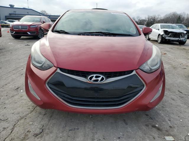  HYUNDAI ELANTRA 2014 Red