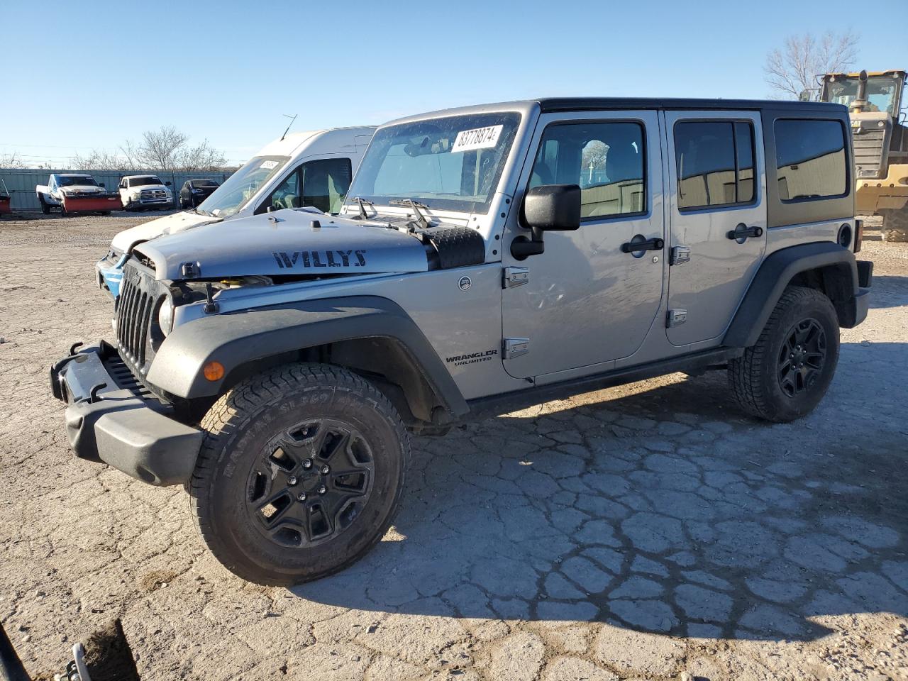 2016 Jeep Wrangler Unlimited Sport за продажба в Kansas City, KS - All Over