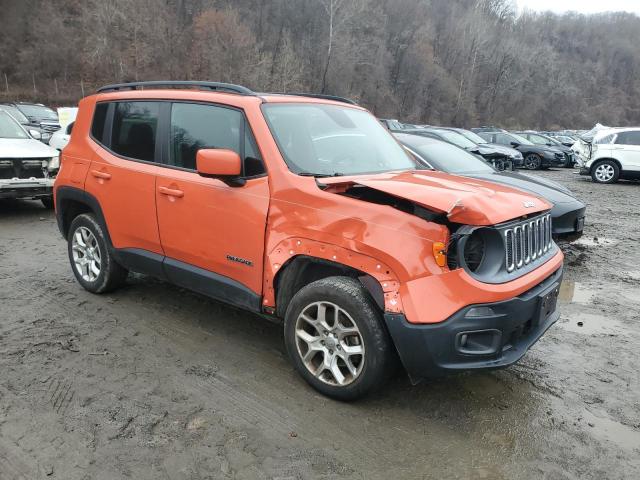  JEEP RENEGADE 2016 Orange