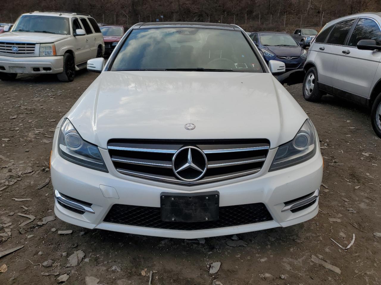 VIN WDDGF8AB6EG194310 2014 MERCEDES-BENZ C-CLASS no.5