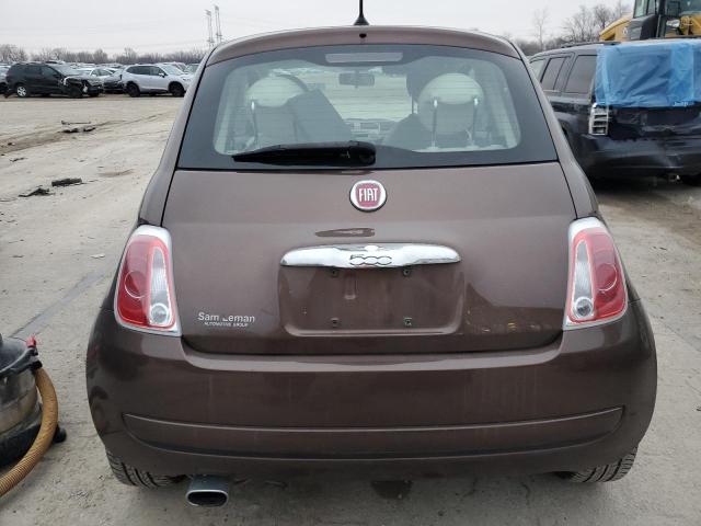  FIAT 500 2012 Brown