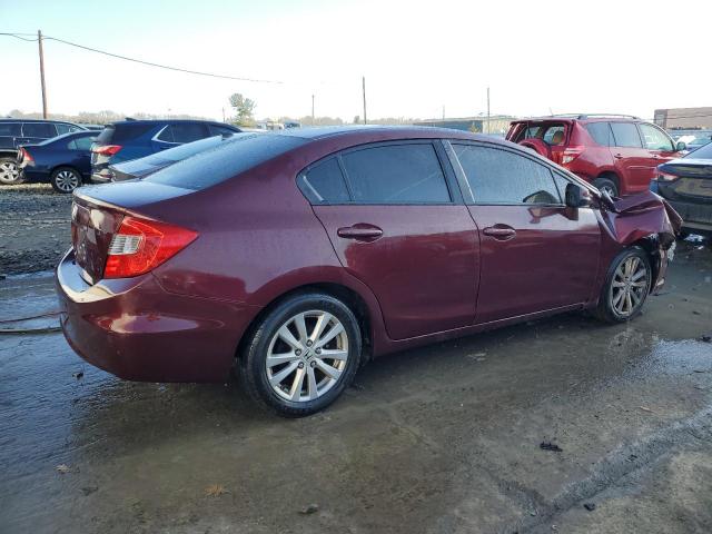  HONDA CIVIC 2012 Burgundy