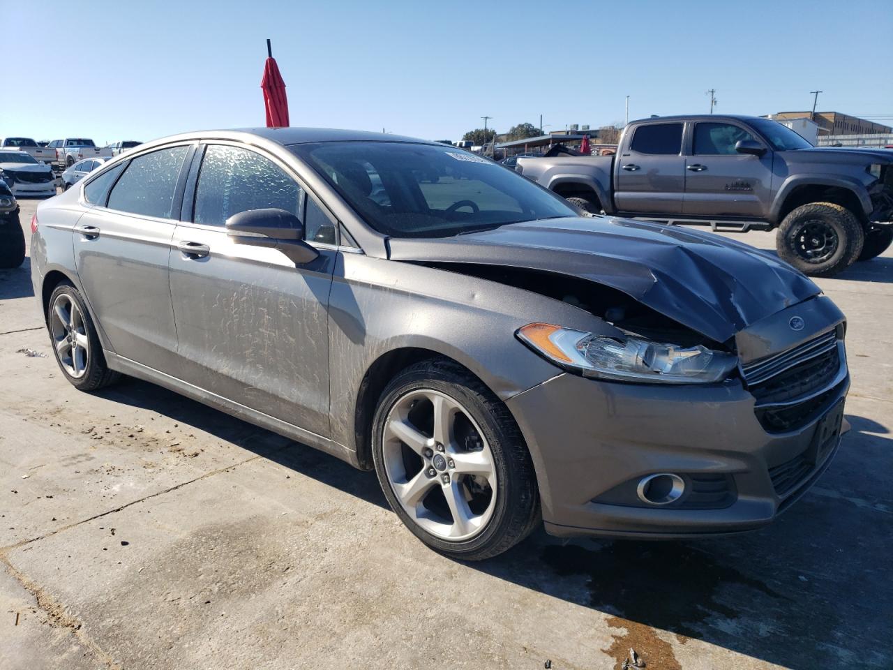 VIN 1FA6P0HDXE5371227 2014 FORD FUSION no.4