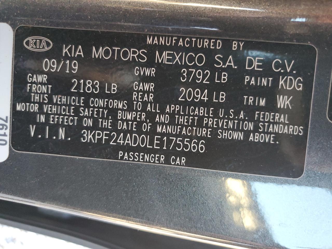 2020 Kia Forte - Image 12