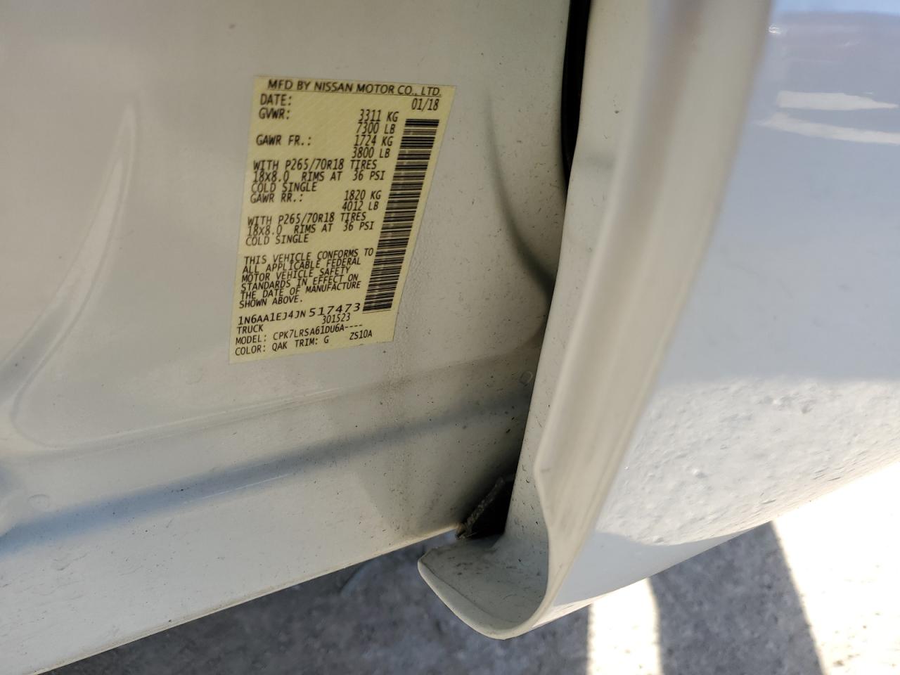 2018 Nissan Titan - Image 12