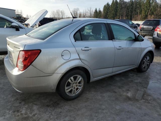  CHEVROLET SONIC 2014 Srebrny