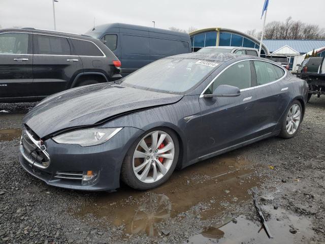 2015 Tesla Model S 85D იყიდება East Granby-ში, CT - Front End