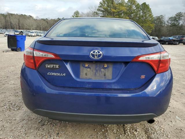  TOYOTA COROLLA 2016 Blue