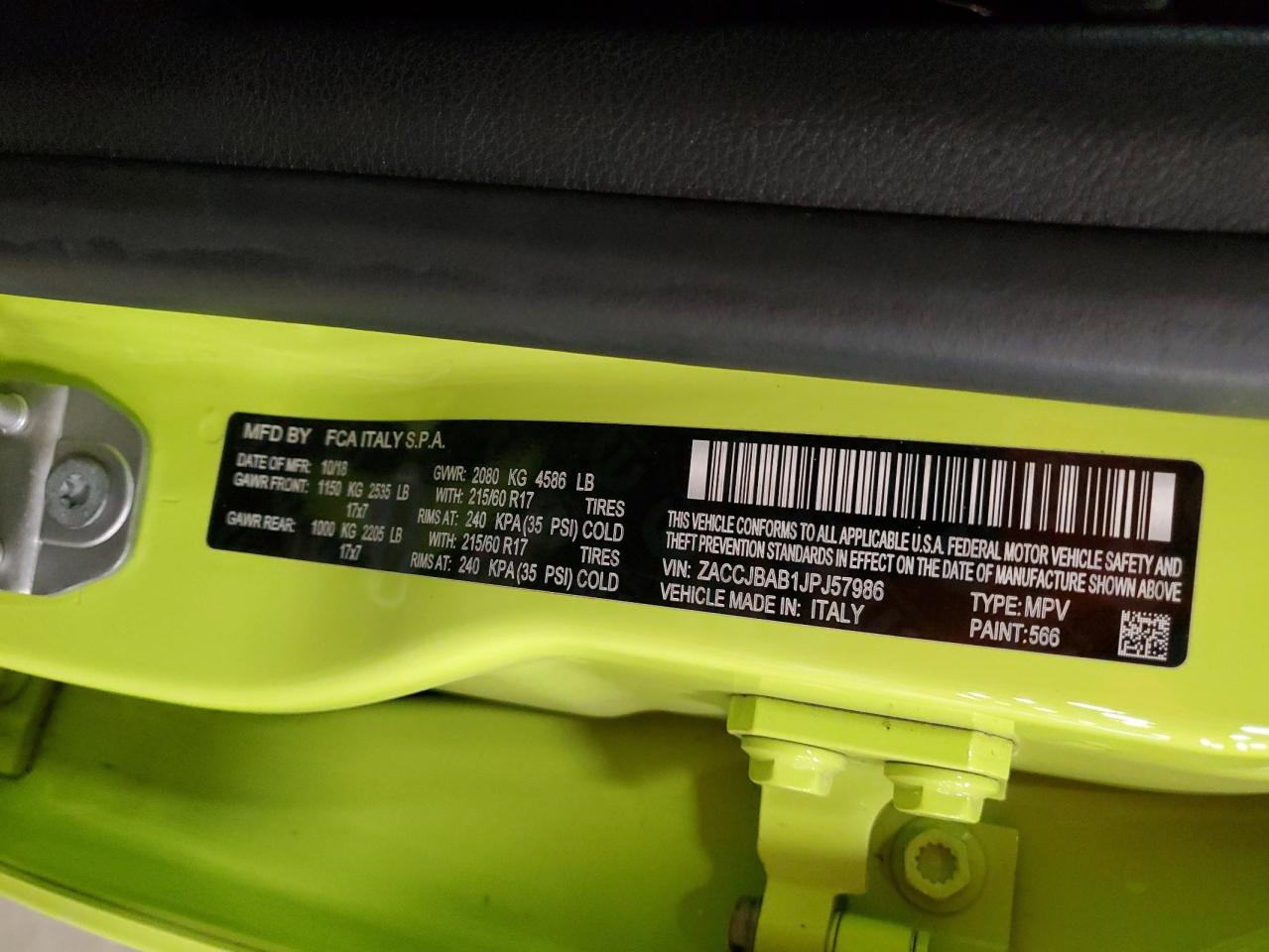 2018 Jeep Renegade - Image 15