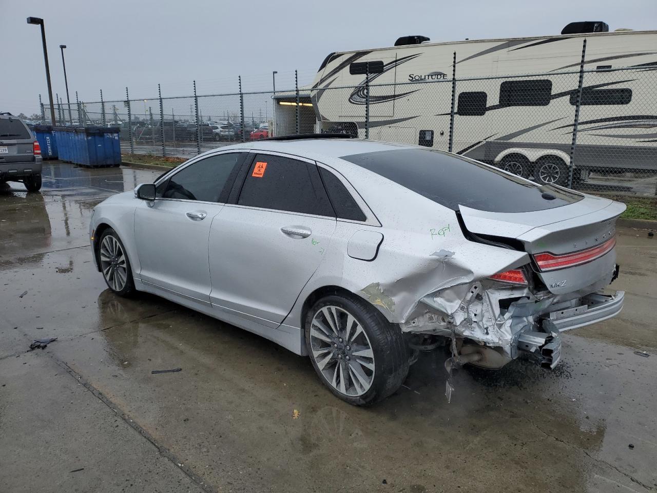 VIN 3LN6L5E92HR663647 2017 LINCOLN MKZ no.2