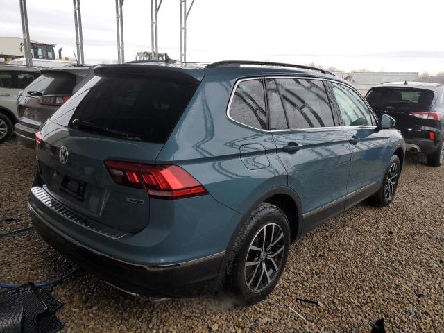  VOLKSWAGEN TIGUAN 2021 Синій