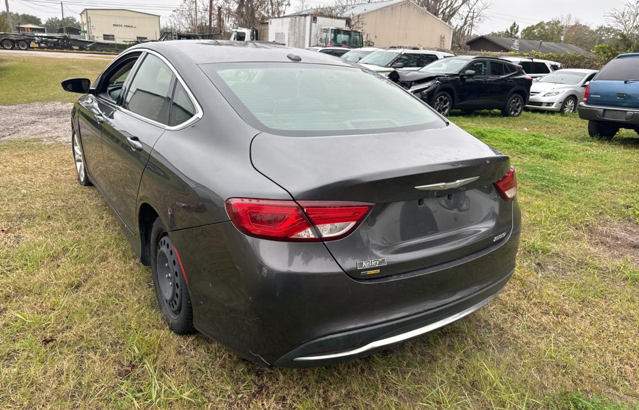 VIN 1C3CCCAB9GN159736 2016 CHRYSLER 200 no.3