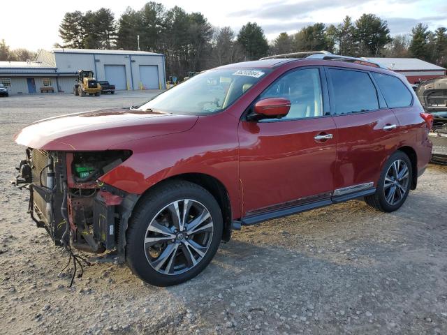  NISSAN PATHFINDER 2017 Czerwony