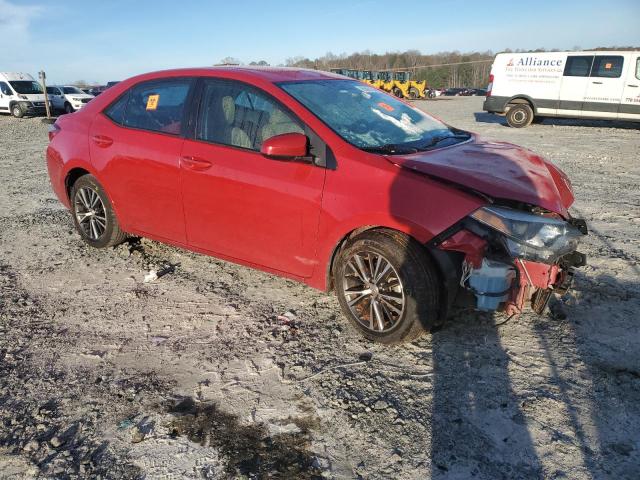  TOYOTA COROLLA 2016 Red