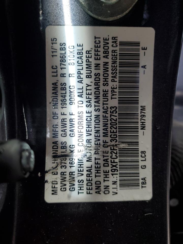 2016 Honda Civic - Image 12