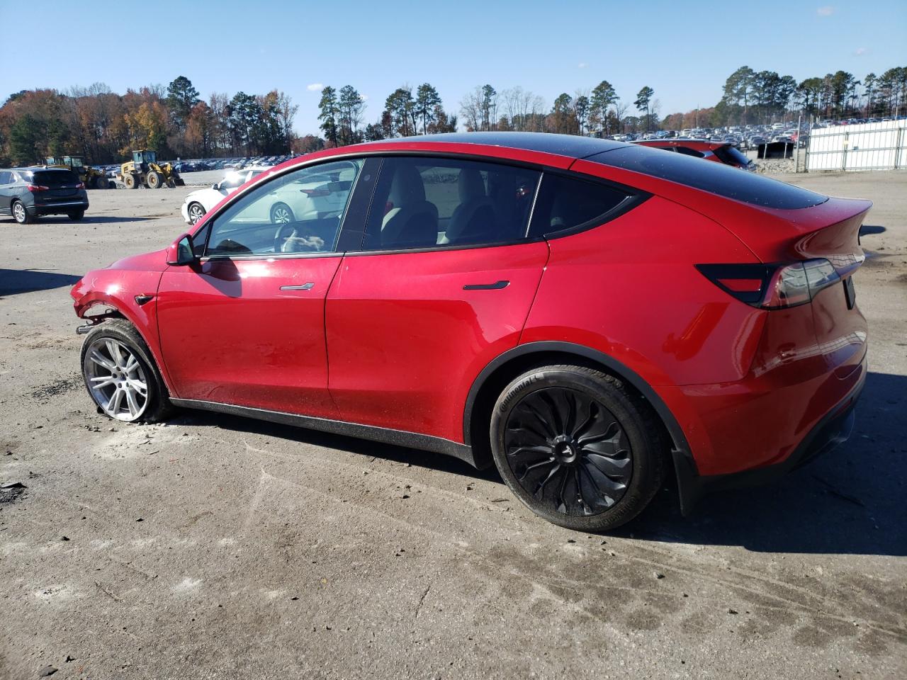 VIN 5YJYGDEE0LF049263 2020 TESLA MODEL Y no.2