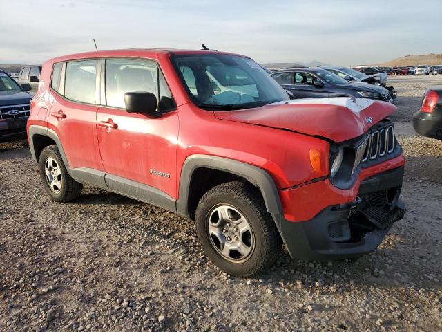  JEEP RENEGADE 2018 Червоний