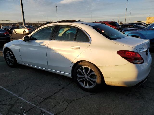  MERCEDES-BENZ C-CLASS 2015 Белы