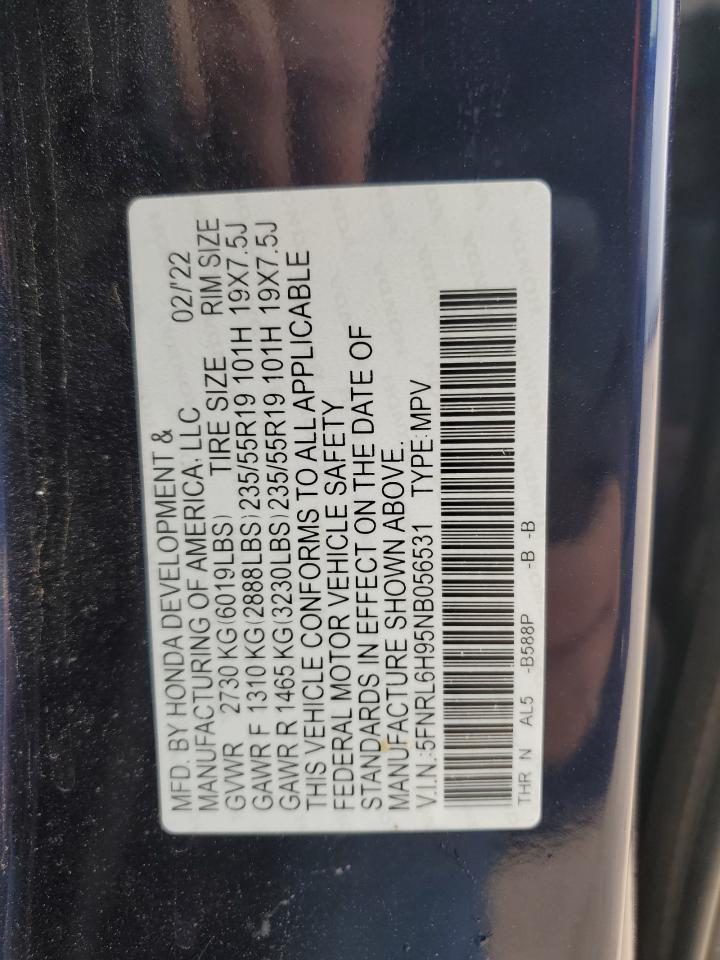 2022 Honda Odyssey - Image 13