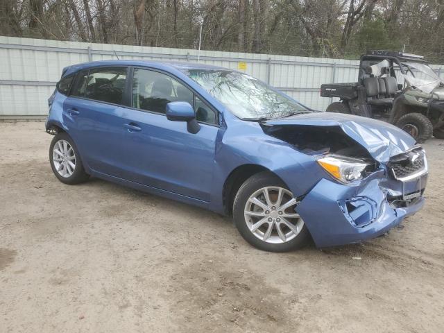  SUBARU IMPREZA 2014 Blue