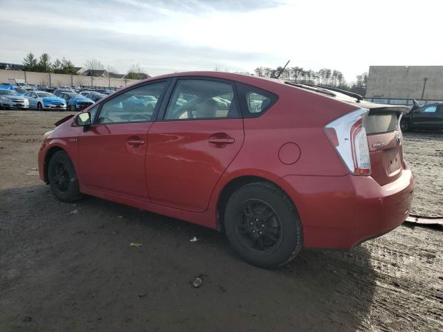  TOYOTA PRIUS 2013 Red