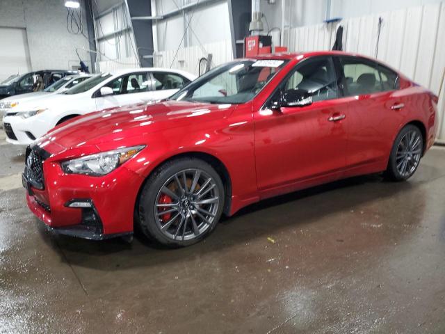  INFINITI Q50 2021 Czerwony