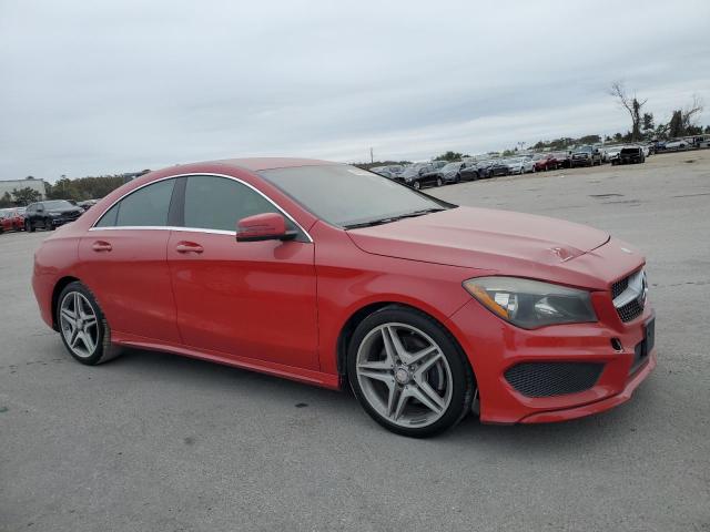 Sedans MERCEDES-BENZ CLA-CLASS 2014 Red