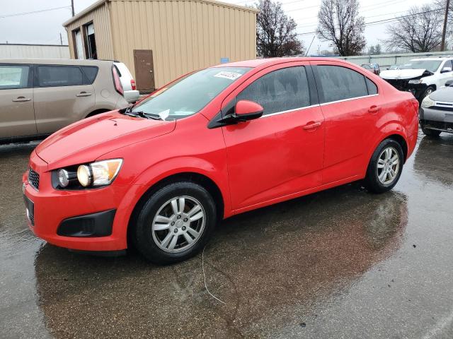  CHEVROLET SONIC 2015 Red