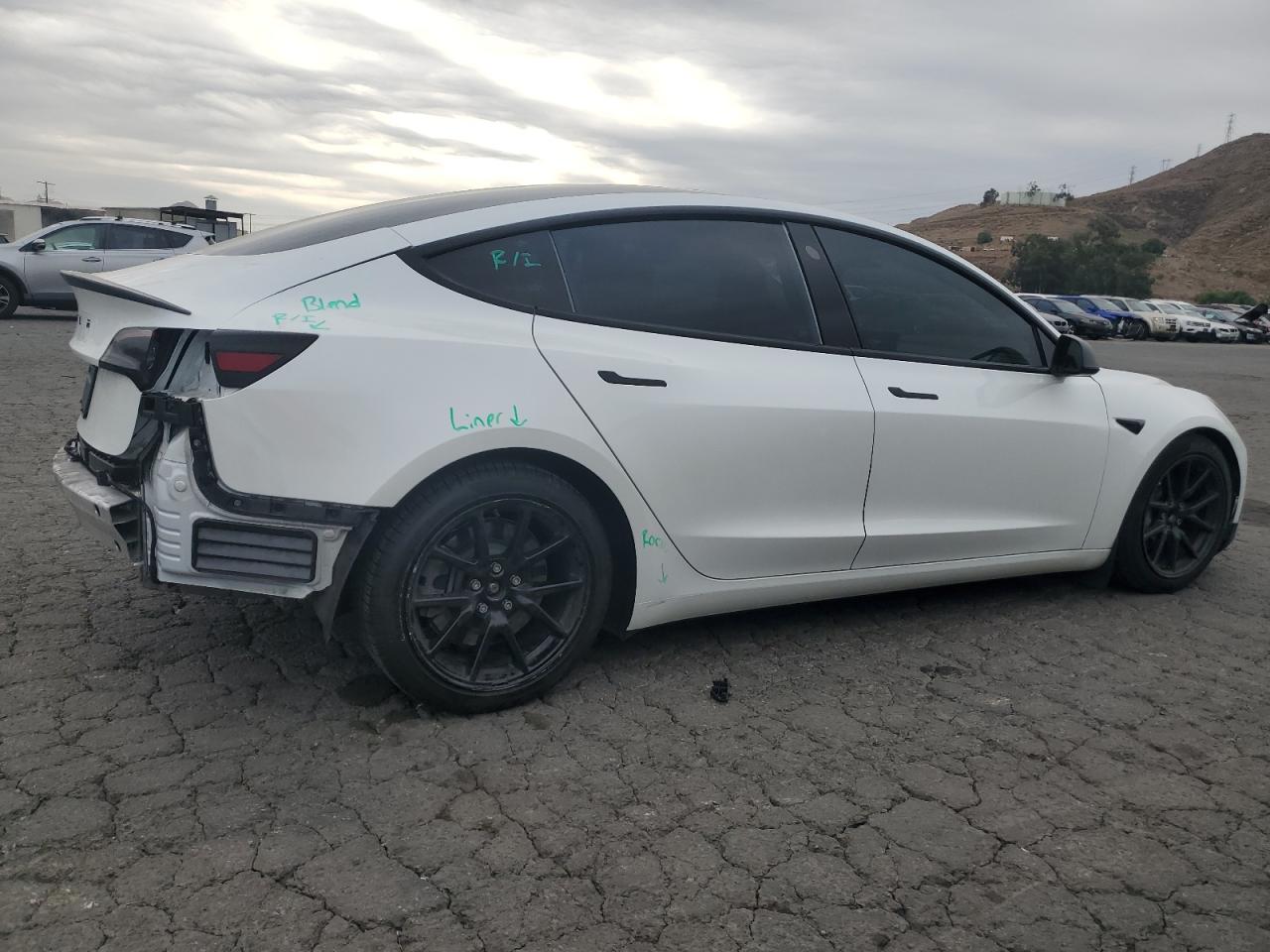 VIN 5YJ3E1EA0MF941462 2021 TESLA MODEL 3 no.3