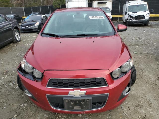  CHEVROLET SONIC 2015 Czerwony