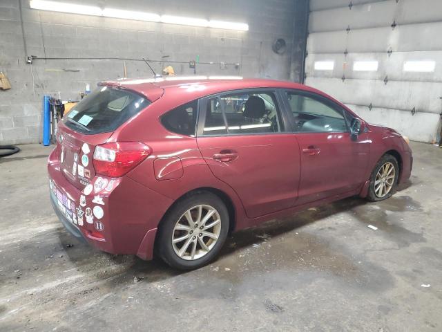  SUBARU IMPREZA 2014 Maroon