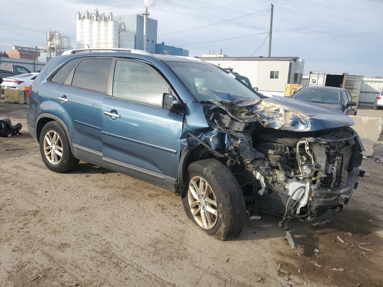 VIN 5XYKT3A62EG473680 2014 KIA SORENTO no.4