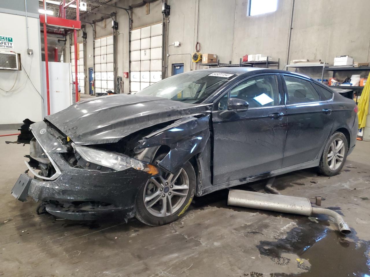 VIN 3FA6P0HD7JR148277 2018 FORD FUSION no.1