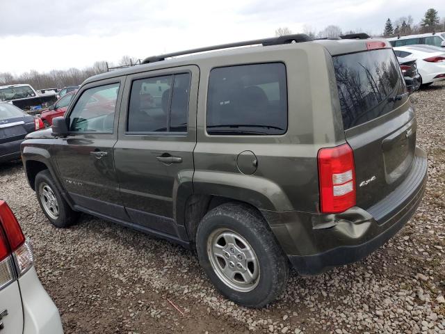  JEEP PATRIOT 2016 Zielony