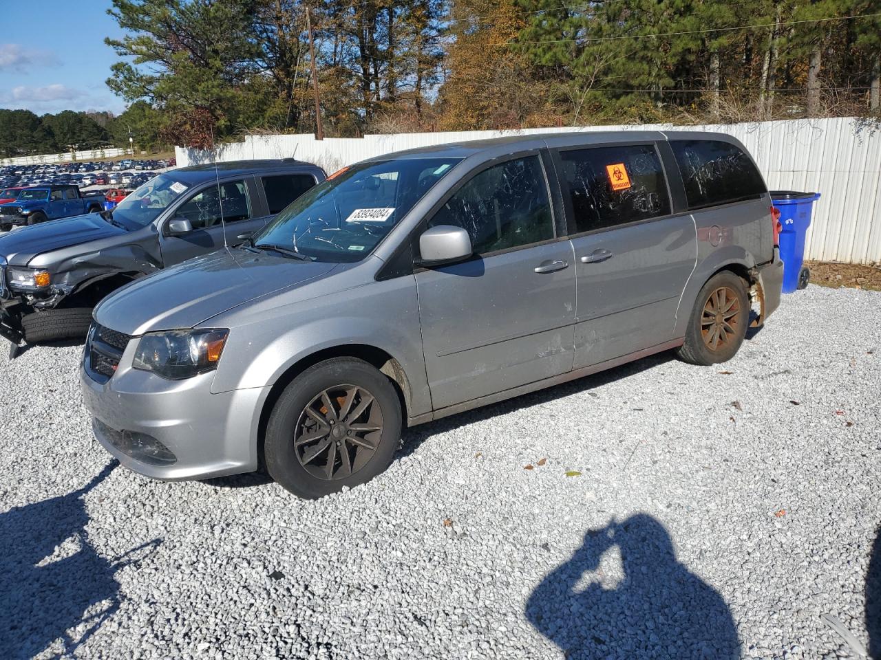 VIN 2C4RDGBG3GR322548 2016 DODGE CARAVAN no.1