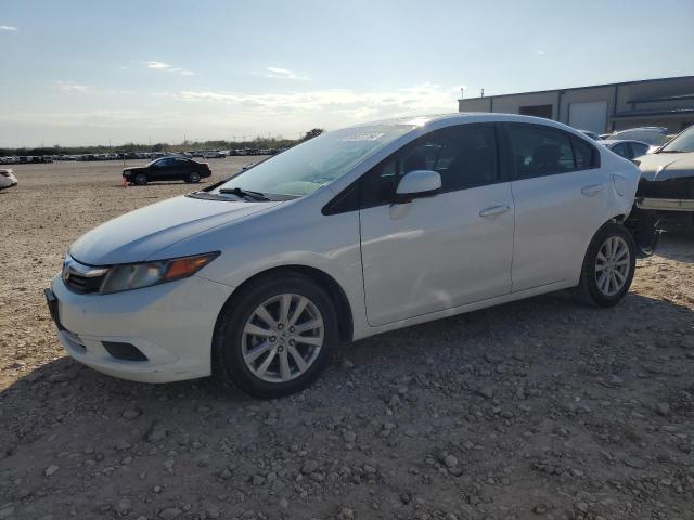  HONDA CIVIC 2012 White