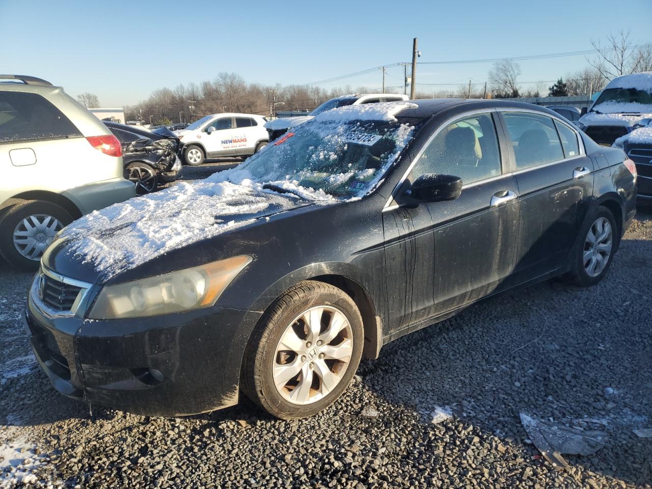 2009 Honda Accord Exl de vânzare în Hillsborough, NJ - Side