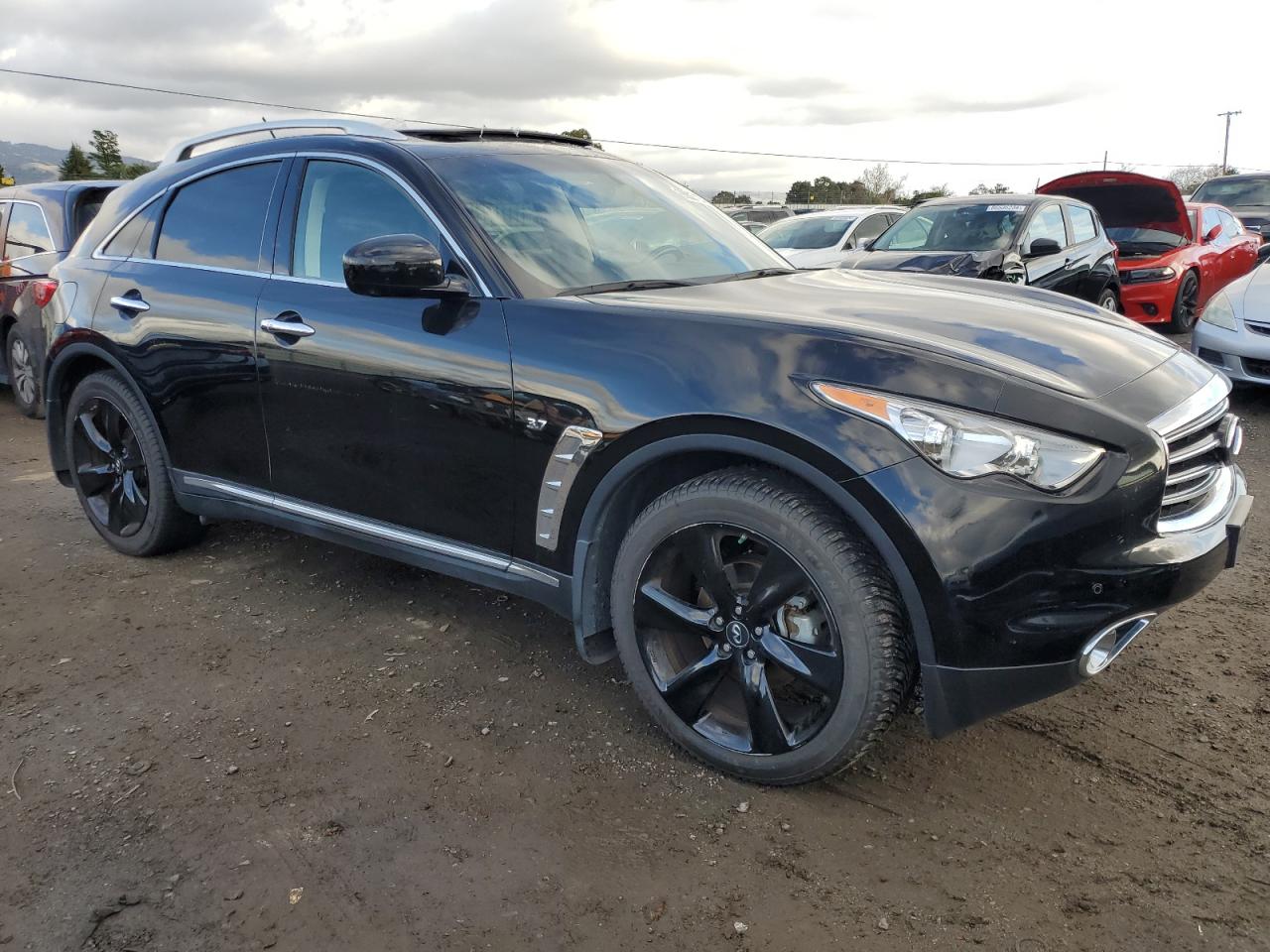 VIN JN8CS1MW2FM481239 2015 INFINITI QX70 no.4